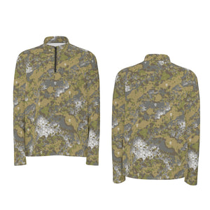 All-Over Print Men's Half Zip Pullover