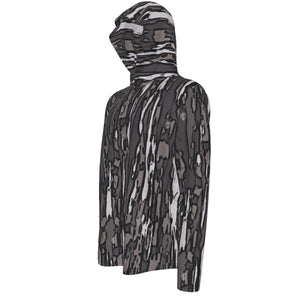 Shield UV Hoodie with Thumb Holes (DIGITAL BARK)