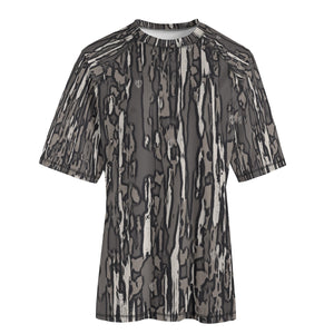 Evolve Raglan Short Sleeve - Compression Fit (DIGITAL BARK)
