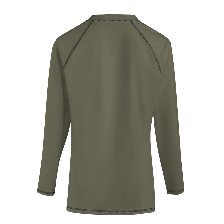 Evolve Raglan Long Sleeve - Compression Fit (OLIVE)