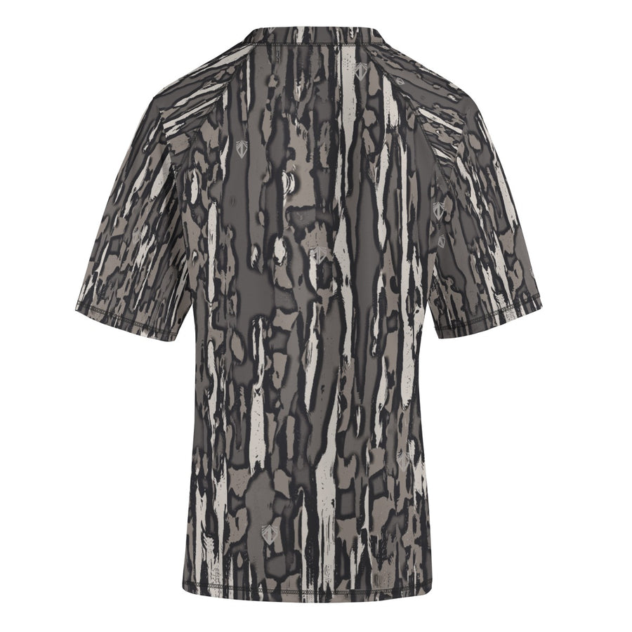 Evolve Raglan Short Sleeve - Compression Fit (DIGITAL BARK)