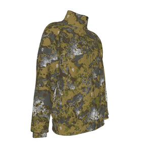 All-Over Print Men's Stand Collar Jacket