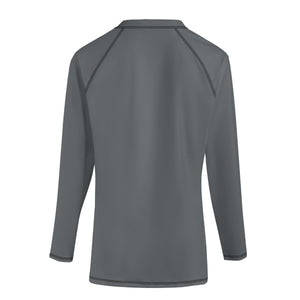 Evolve Raglan Long Sleeve - Compression Fit (GREY)