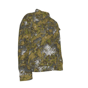 All-Over Print Unisex Lapel Jacket | 245GSM Cotton