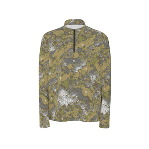 All-Over Print Men's Half Zip Pullover