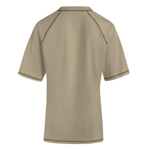 Evolve Raglan Short Sleeve - Compression Fit (KHAKI)