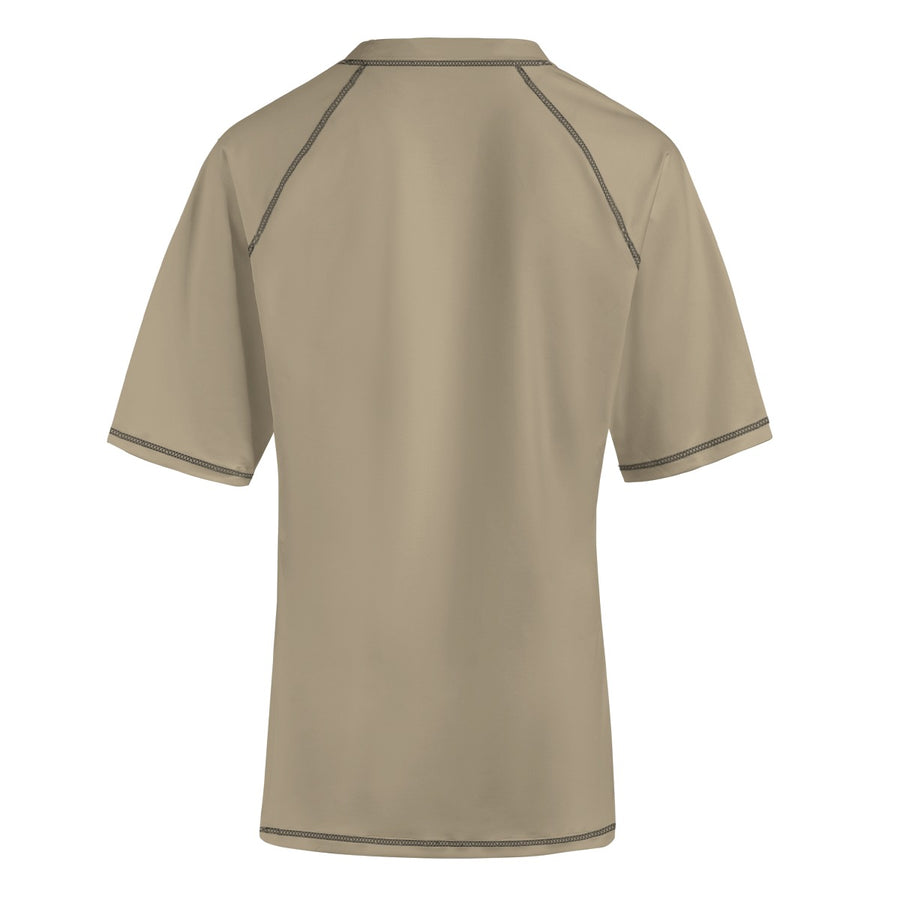 Evolve Raglan Short Sleeve - Compression Fit (KHAKI)