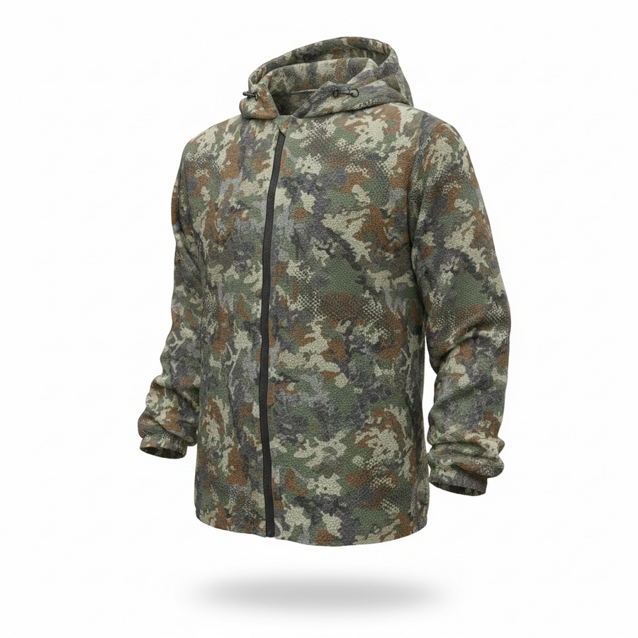 Aero Block Wind-Resistant Full Zip Hoodie (DELTA HIGHLAND)