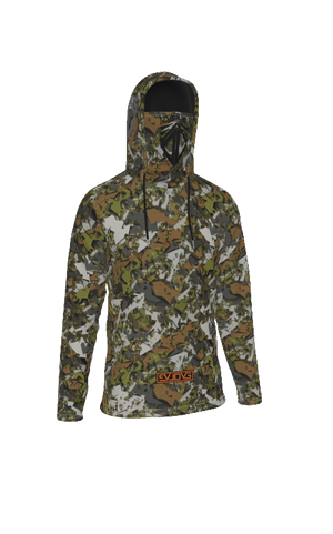 Coconino Hoodie Built in Mask LS HVY
