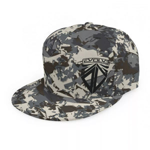 Evolve Snapback Flat bill Camo Hat