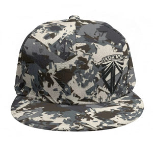 Evolve Snapback Flat bill Camo Hat